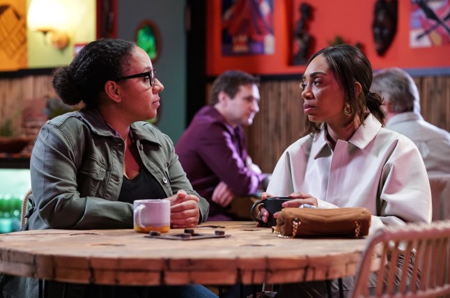 Libby and Chelsea Fox in EastEnders
