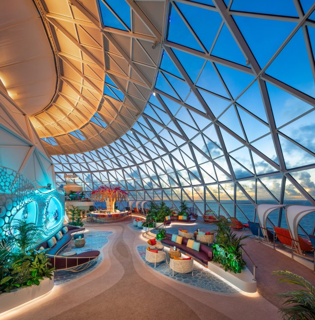Royal Caribbean's Legend of the Seas cruise ship, launching in July 2026.