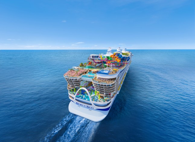 Royal Caribbean's Legend of the Seas cruise ship, launching in July 2026.