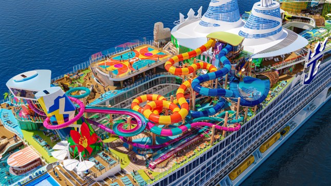 Royal Caribbean's Legend of the Seas cruise ship, launching in July 2026.
