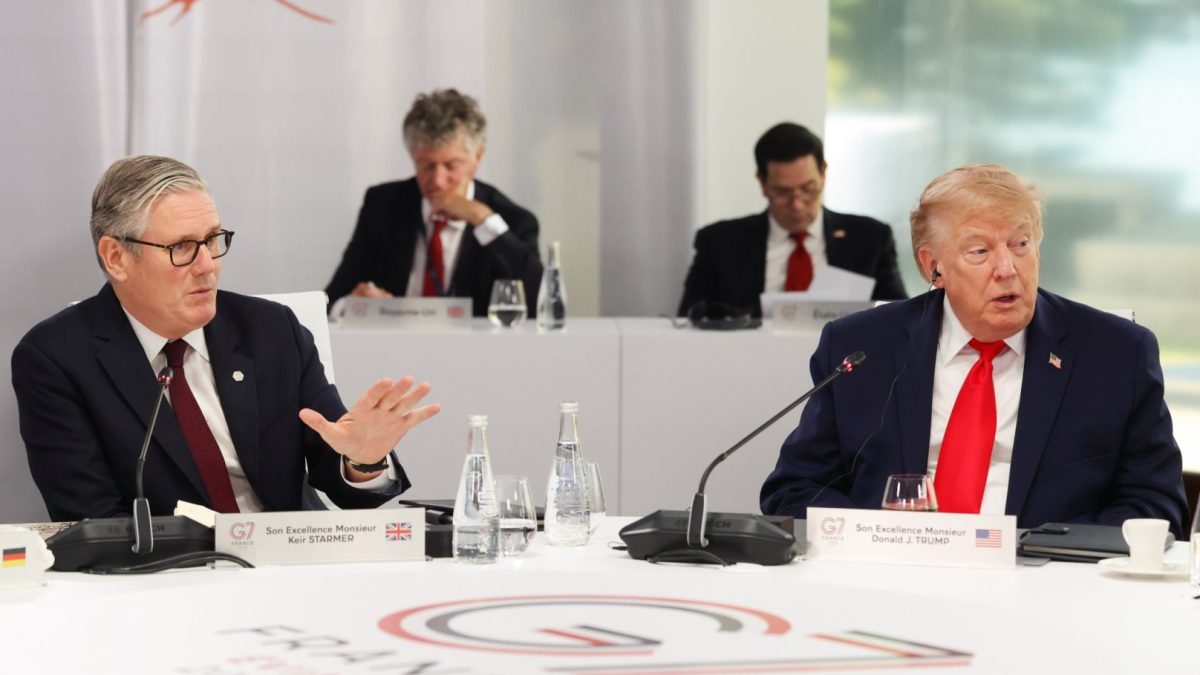Starmer 'cut out of G7 meeting' as Burnham waits in the wings