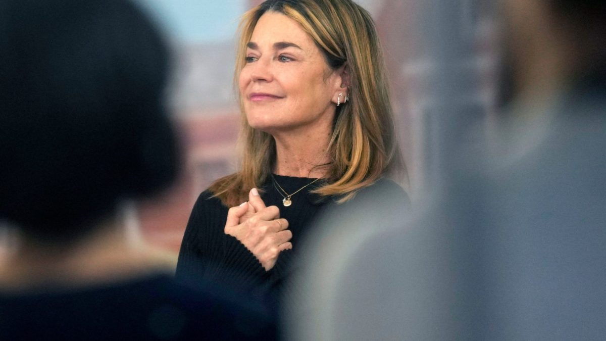 FILE - Savannah Guthrie visits the Today show at Rockefeller Plaza in New York on Thursday, March 5, 2026. (Photo by Charles Sykes/Invision/AP, File)