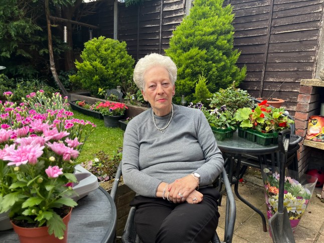 Pictured: Rita Seymour. A great-grandmother has been left distraught and feeling like a 'criminal' after she was banned for life from all Sainsbury's stores for allegedly being rude to a member of staff. Retired Rita Seymour was accused of being 'rude' to a member of staff when she was trying to buy a Euromillions Lottery ticket. The staff accused the pensioner of 'pinching' her shopping and started 'shouting' at her before ushering her out of the store. The 79-year-old said she is now banned from all Sainsbury's in the country for behaving 'inappropriately' during 'a number of incidents over time,' but she denied that any other incidents had occurred. SEE OUR COPY FOR DETAILS. Please byline: Basingstoke Gazette/Solent News ?? Basingstoke Gazette/Solent News & Photo Agency UK +44 (0) 2380 458800