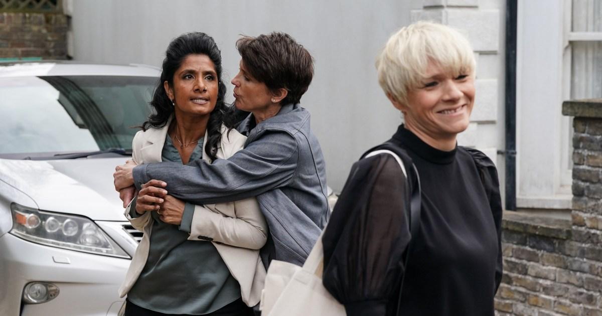 Eve and Suki set to lose everything in EastEnders as cunning Nicola strikes back | Soaps