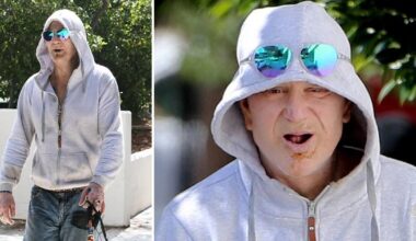 Mickey Rourke steps out dishevelled and missing teeth after facing financial trouble