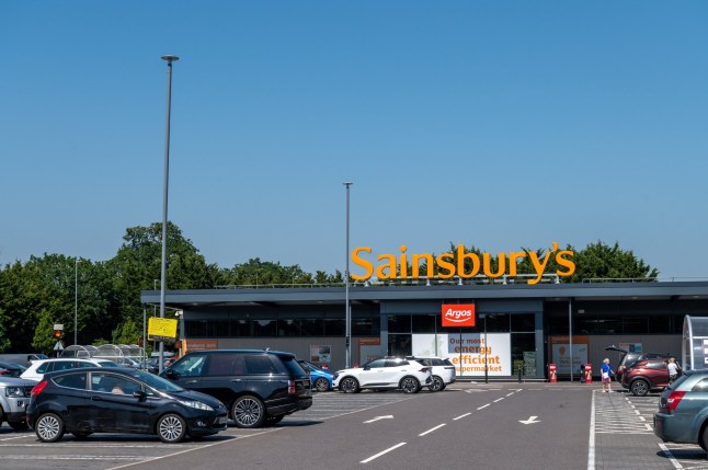 General view of Hook Sainsbury???s where Rita Seymour who was banned from for life from all Sainsbury's stores.Hook, 25th June 2026 . // A great-grandmother banned from every Sainsbury???s in Britain has pleaded to be allowed back in - because her next nearest supermarket is 'too far away'.Rita Seymour was told she was not welcome by the chain after a "number of incidents over time" at her local store in Hook, Hants.However, the 79-year-old claims she is "not that sort of person" and wants the ban to be lifted.She says the Sainsbury's is a five-minute walk from her house - compared to a 20-minute walk to Tesco. Photo released 28/06/2026