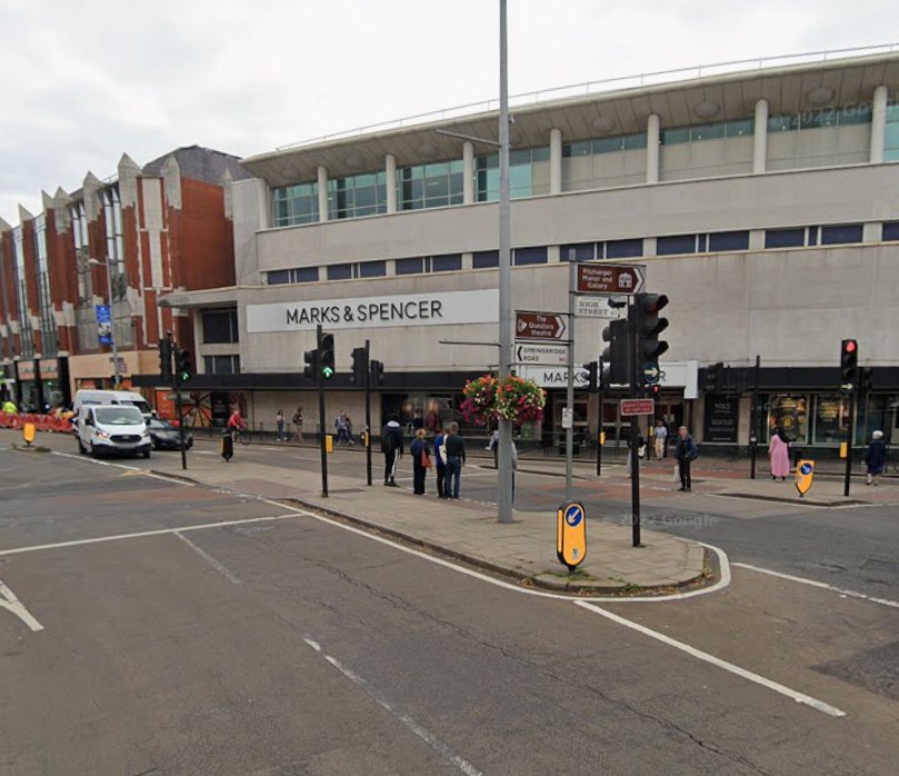 A man has been charged with attempted murder after a car hit several people on a busy shopping street in west London. Five people were injured, with three taken to hospital, following the incident on Ealing Broadway at about 14:30 BST on Saturday. None of the injuries were believed to be life-threatening.