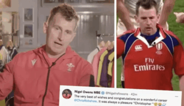 Nigel Owens settles the debate on the best captain he ever refereed - Page 2 of 3