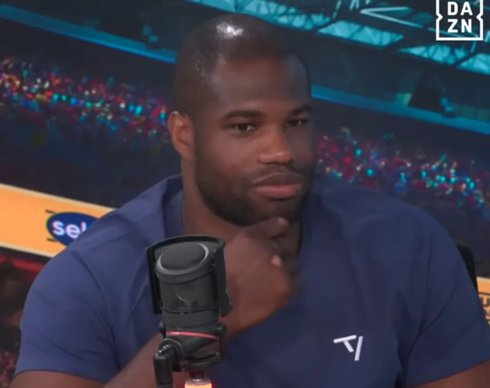 Daniel Dubois in the talkSPORT studio