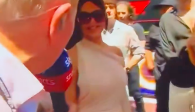Kim Kardashian ignores Martin Brundle in awkward F1 grid encounter in Monaco