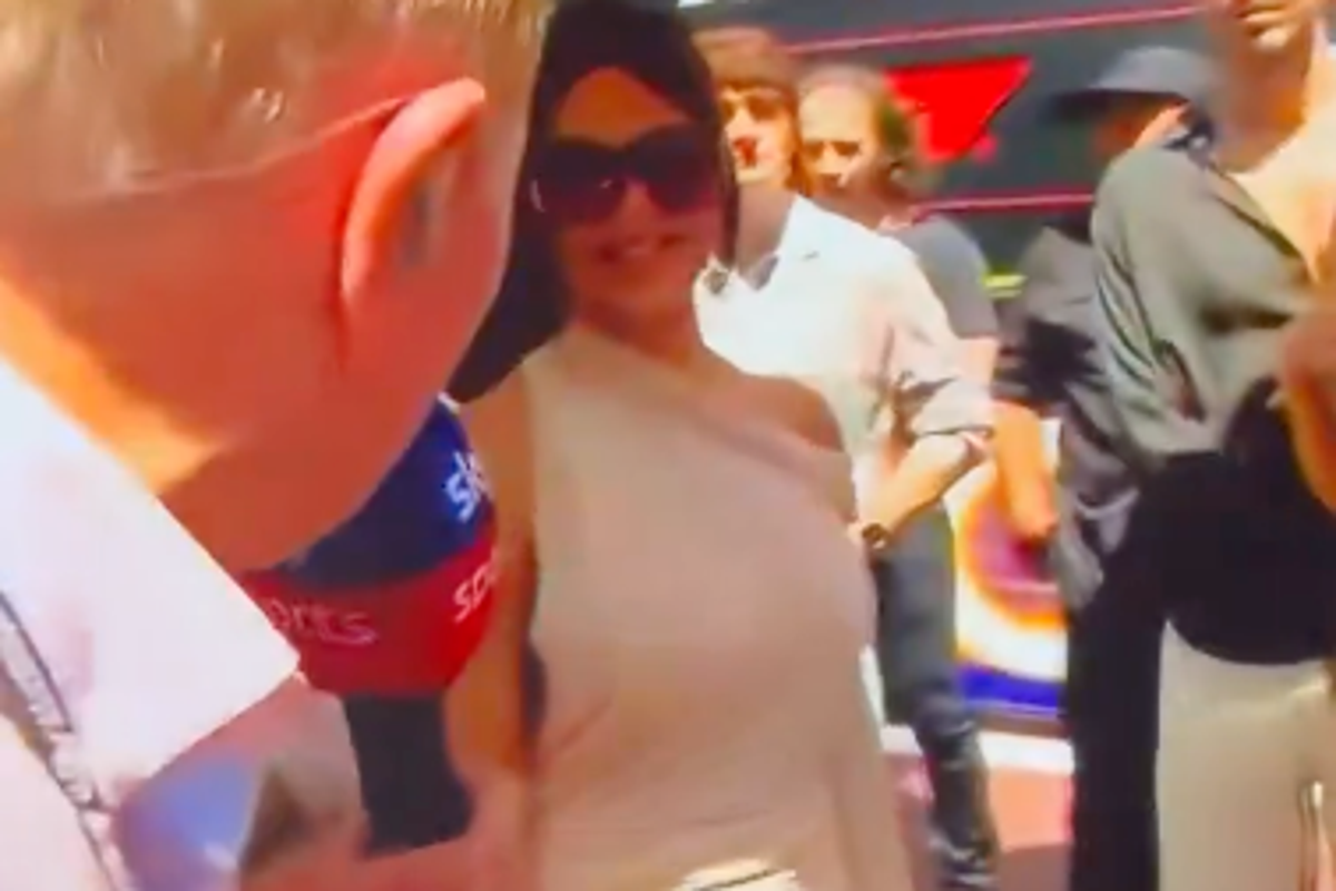 Kim Kardashian ignores Martin Brundle in awkward F1 grid encounter in Monaco