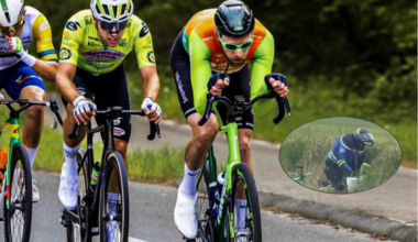Confusion as Jan-Willem van Schip disqualified for third time in a year after putting bottle under jersey – but UCI jury claims ejection was due to ‘non-compliant clothing’ - Cycling News | Bike Reviews
