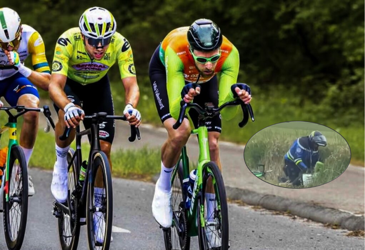Confusion as Jan-Willem van Schip disqualified for third time in a year after putting bottle under jersey – but UCI jury claims ejection was due to ‘non-compliant clothing’ - Cycling News | Bike Reviews