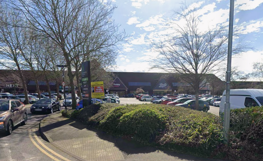 More than 40 firefighters attended Thurmaston Shopping Centre