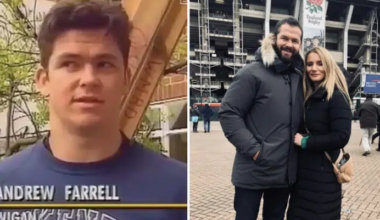 Andy Farrell became a dad at 16 with England legend's daughter – they now have four  - Page 3 of 3