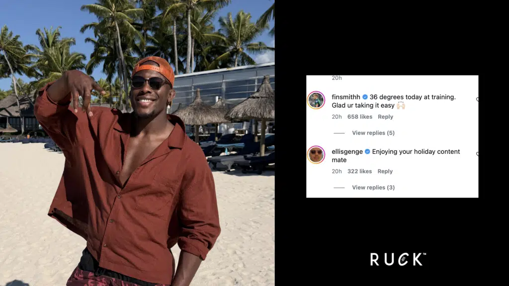 England players brutally roast Maro Itoje's holiday pictures