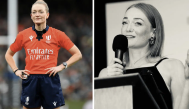 Hollie Davidson had very different career before becoming rugby referee