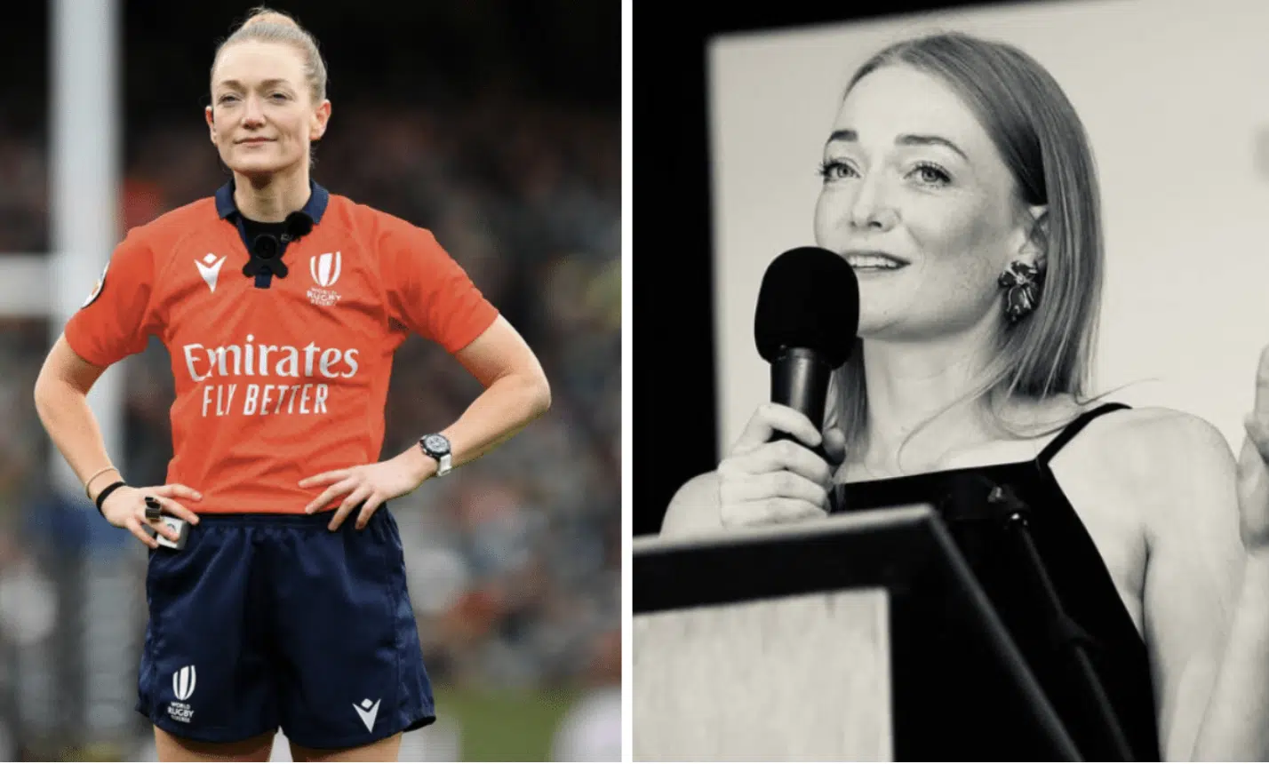 Hollie Davidson had very different career before becoming rugby referee