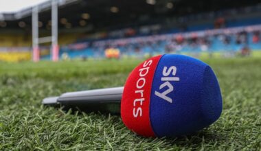 Sky Sports microphone