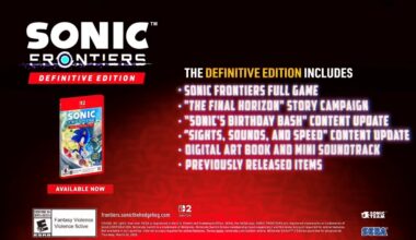 Sonic Frontiers on Nintendo Switch 2 has quality and performance modes, Switch 1 save transfers, no upgrade path
