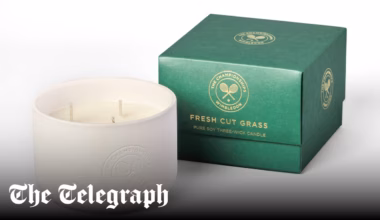 Wimbledon sells £55 candle that smells like fresh-cut grass