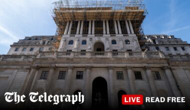 Borrowing costs hit two-month low as oil prices fall – latest updates