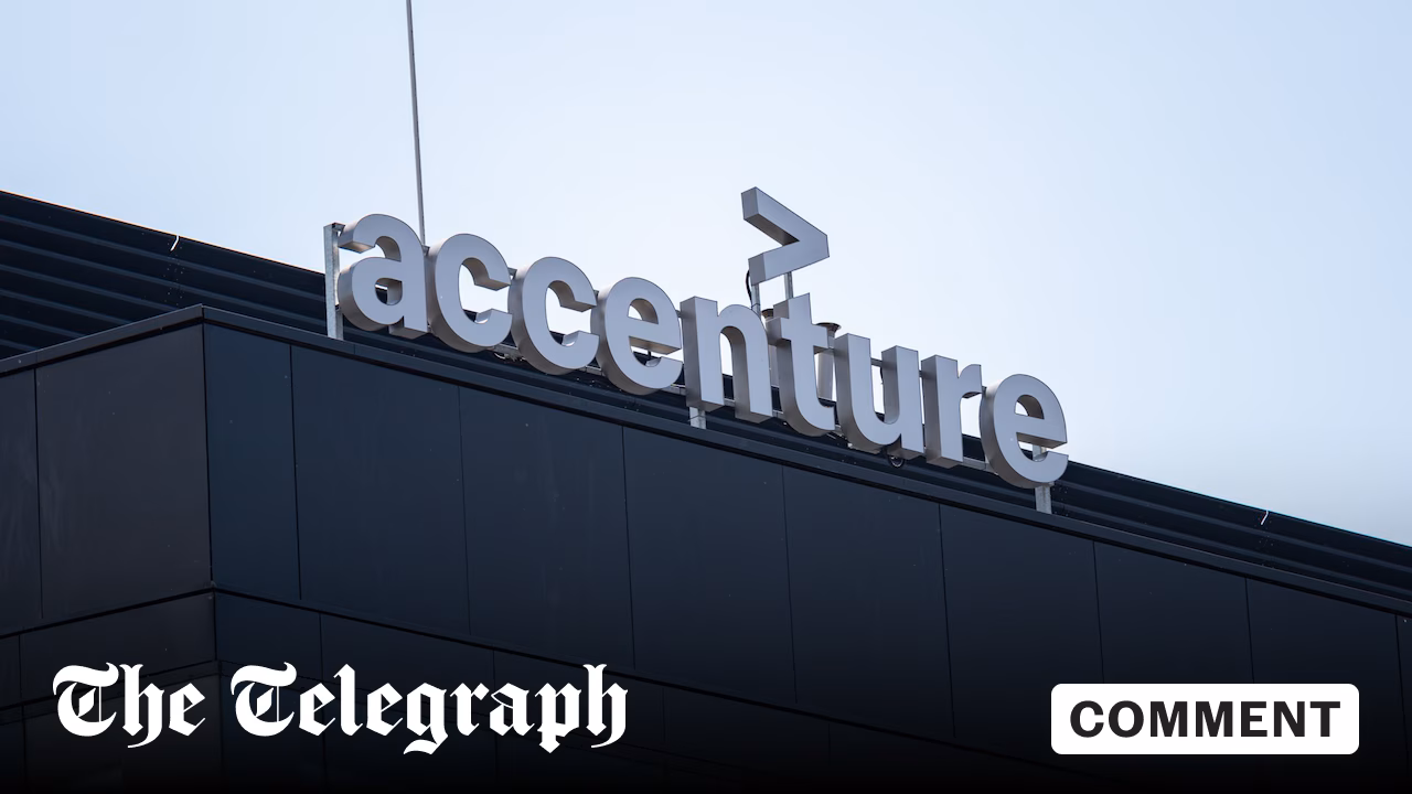 Accenture’s crash shows the consultancy racket is finished