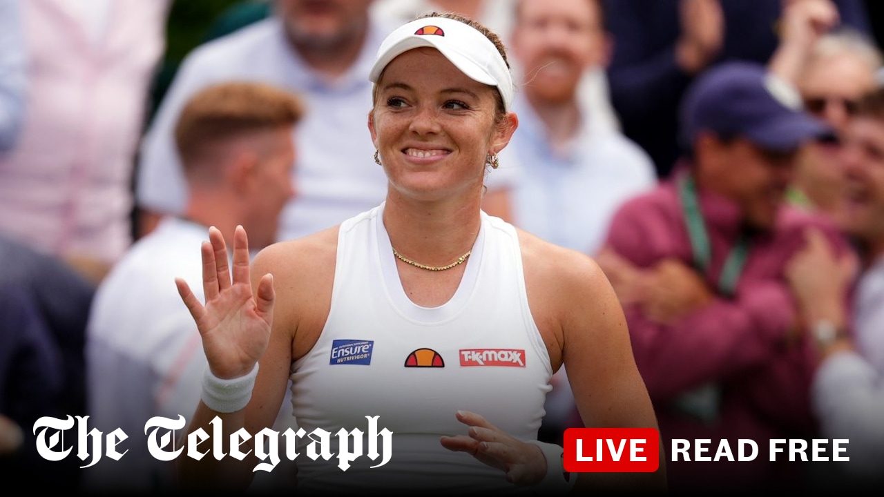 Katie Boulter crashes out of Wimbledon as Katie Swan becomes first Briton to progress