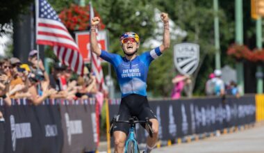 Kate Courtney (She Sends Racing) wins elite women's road race at the USA Pro Road Championships