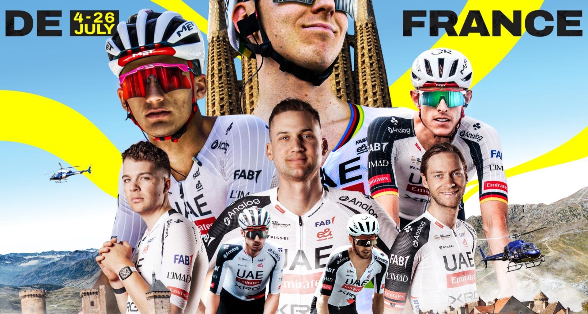 Tadej Pogačar aims for a record-equalling fifth Tour de France title