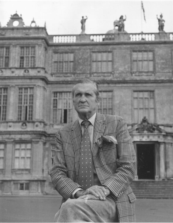 The 6th Marquess Of Bath outside his stately home. The 6th Marquess Of Bath outside his stately home.