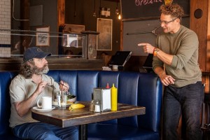 Zach Galifianakis and Billy Magnussen in 'The Audacity'