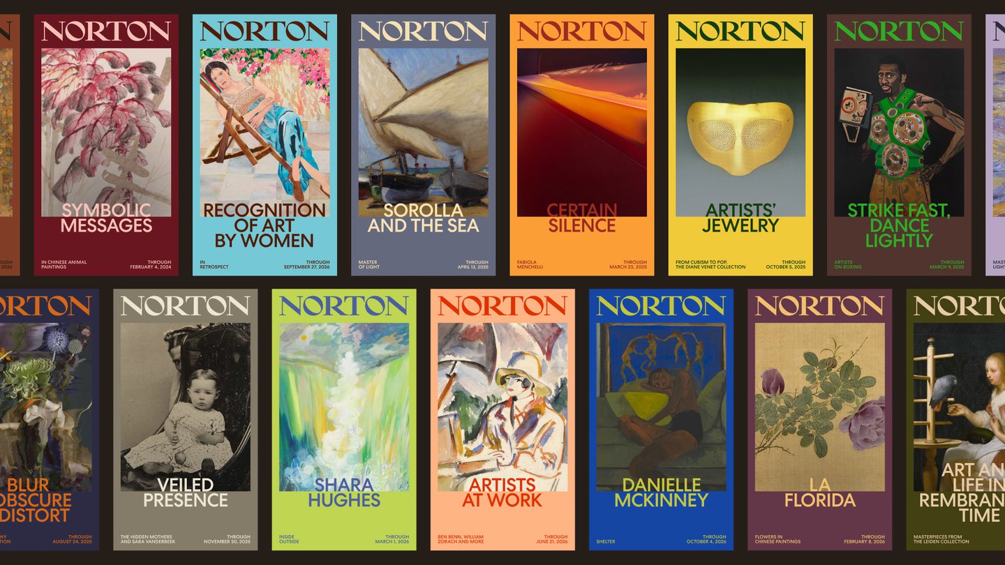 Koto revives an 80-year-old wordmark to rebrand Norton Museum of Art