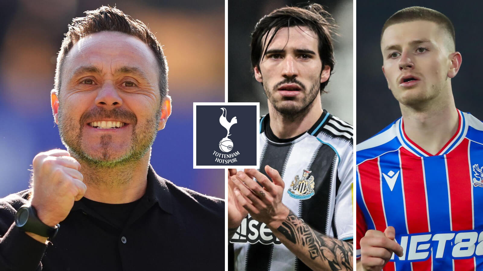 Tottenham transfers: Tonali U-turn crushes De Zerbi dream and £235m trio to follow suit