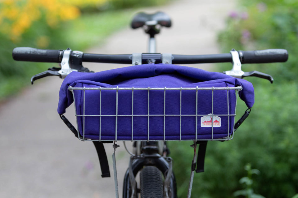 Troutmoose Small Basket Bag, Wald 137