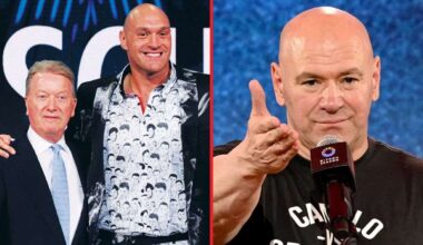 Frank Warren reacts after Tyson Fury teases ‘big announcement’ with Dana White