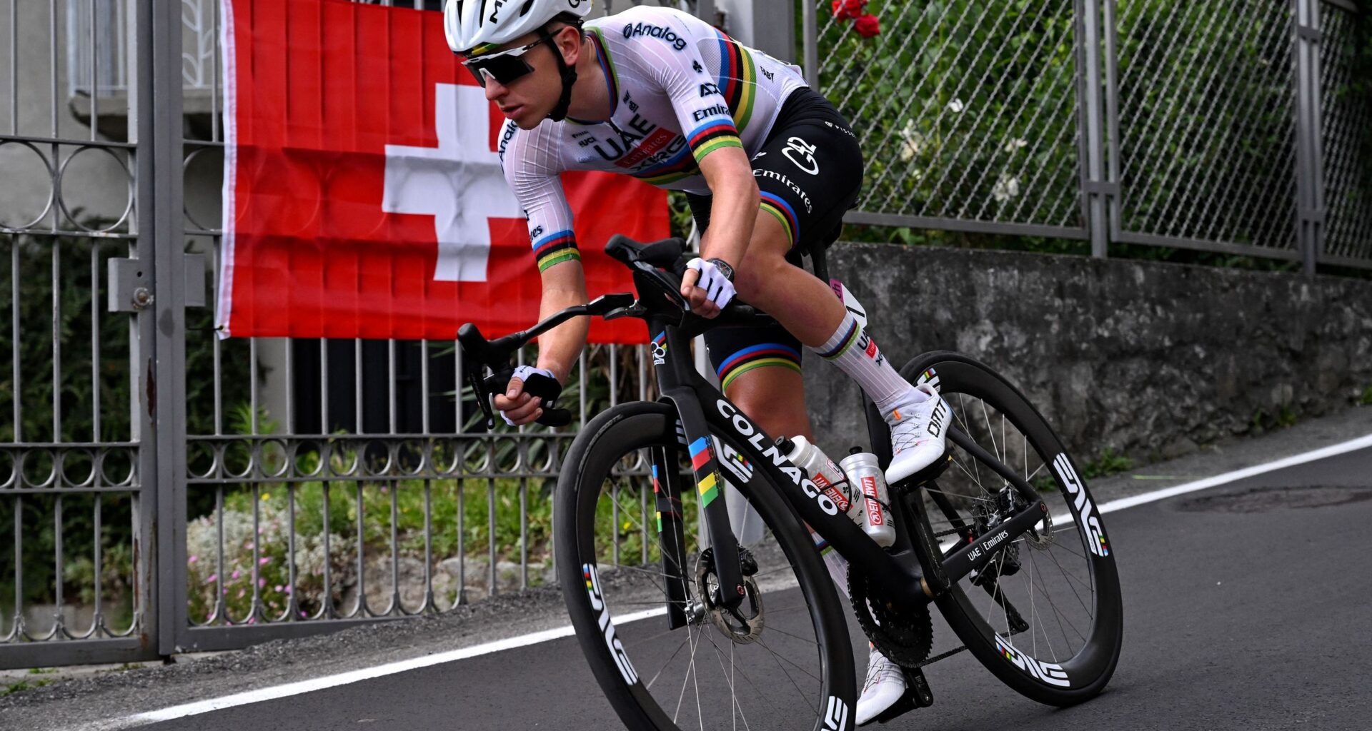 Tour de Suisse Men stage 1 LIVE: Tadej Pogačar goes solo with most of the stage still remaining