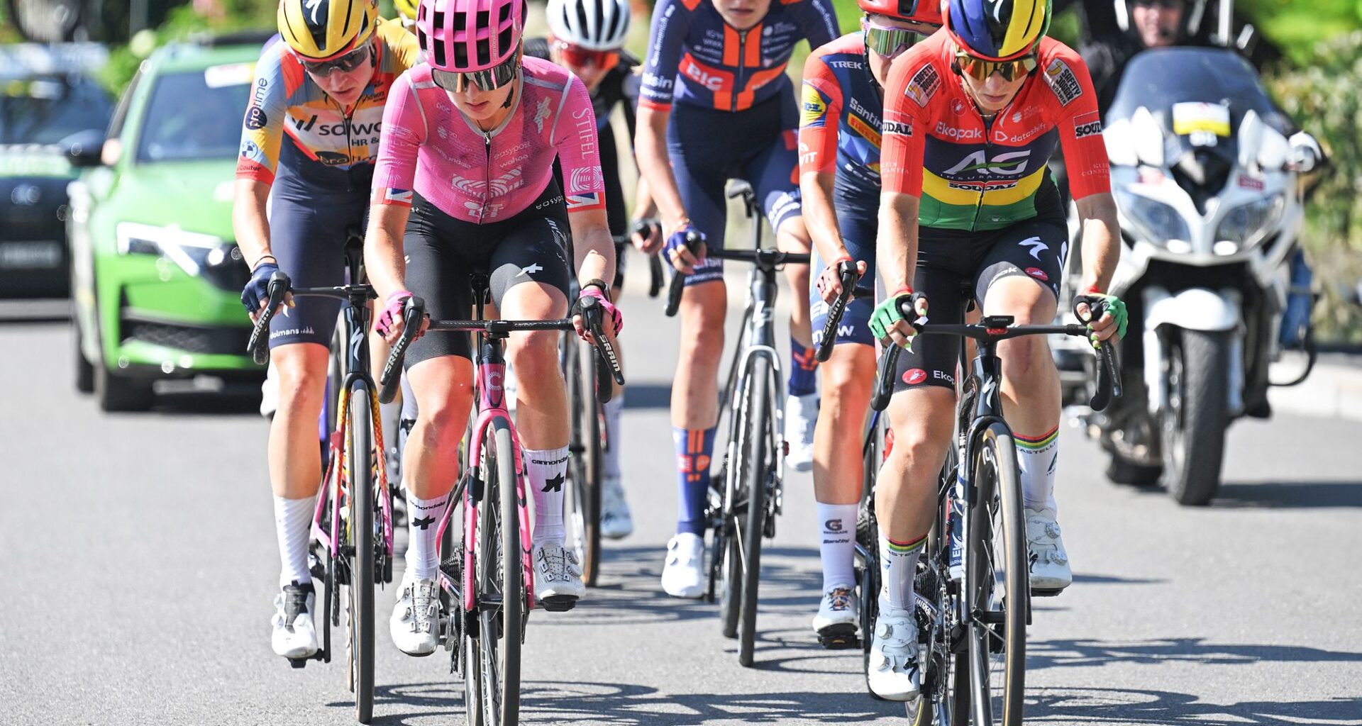 'It wasn't planned' – Kim Le Court-Pienaar back to full strength in Tour de Suisse breakaway after two-month injury layoff