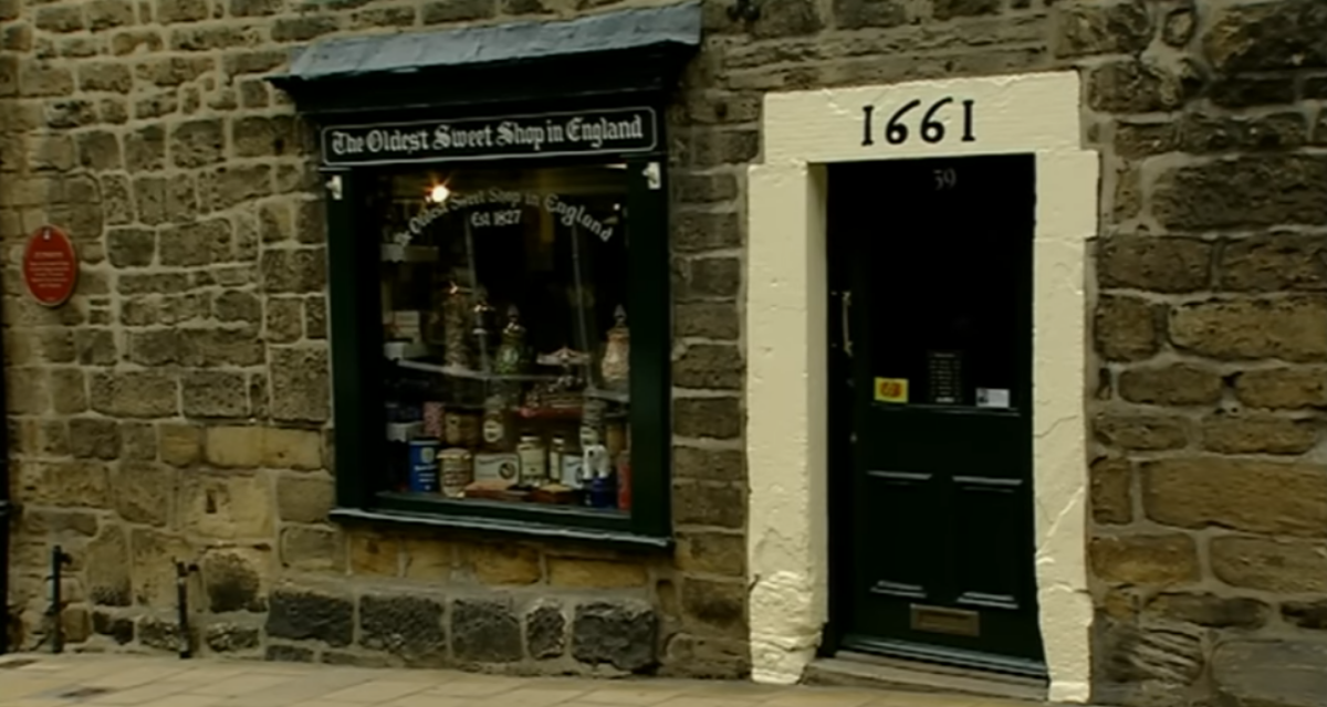 oldest sweet shop, oldest sweet shop in the world, world's oldest sweet shop, oldest sweet shop england, oldest candy store
