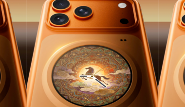 VisionCase is a new $50 iPhone case with a 1.85-inch secondary display and 4 colorways