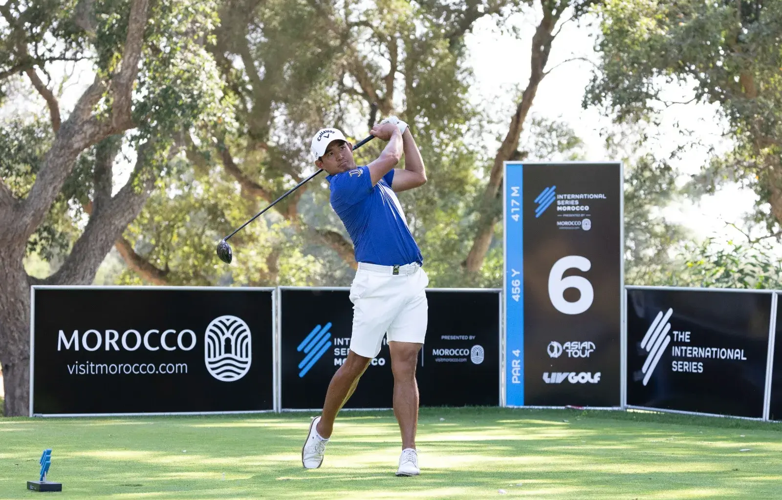 Thai Golfer Pavit Leads After Opening Round at International Series Morocco