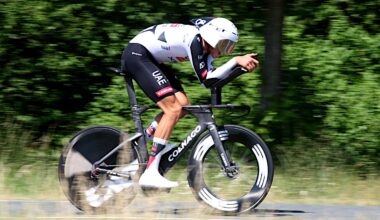 Nils Politt on his way to another national title