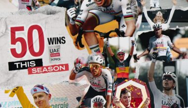 UAE Team Emirates-XRG has taken 51 wins in 2026 so far