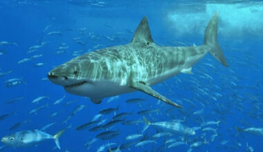 The waters around the Western Isles are considered ideal habitat for great white sharks.