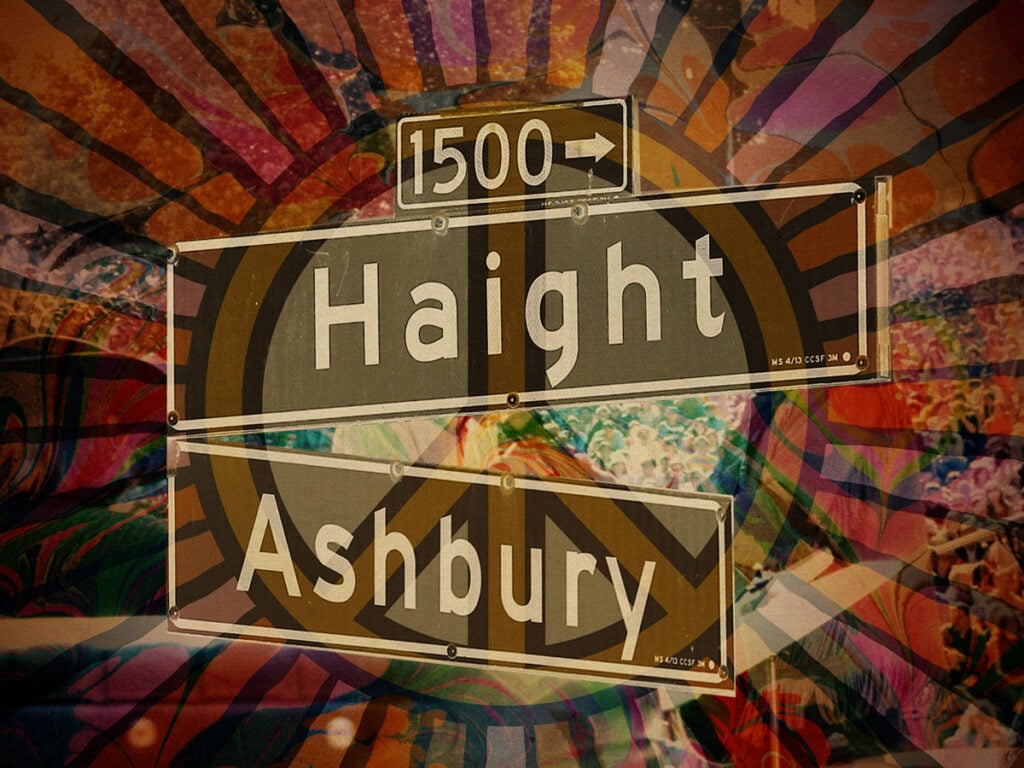 Why did the 1967 'Summer of Love' happen in Haight-Ashbury?