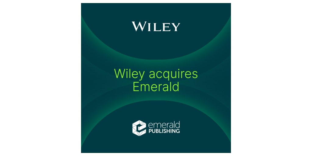 Wiley Acquires Emerald, Expanding Research Scale and Deepening Proprietary Content Across the AI-Driven Knowledge Economy