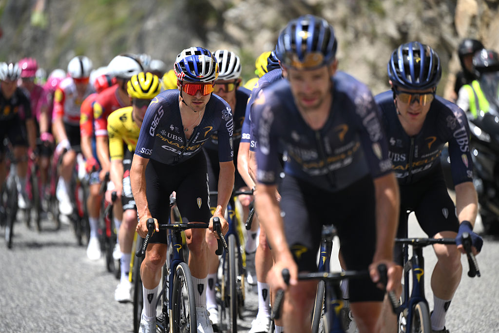 COLL DE LA BOTELLA, ANDORRA - JUNE 21: Tom Pidcock of Great Britain and Team Pinarello Q36.5 Pro Cycling competes during the 2nd Andorra MoraBanc Classica 2026 a 125km one day race from Andorra la Vella to Coll de la Botella 2072m on June 21, 2026 in Coll de la Botella, Andorra. (Photo by Alex Broadway/Getty Images)