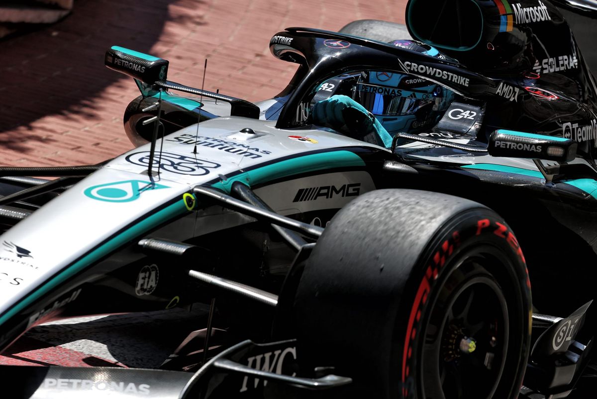Russell's plan to solve his F1 driving style problems