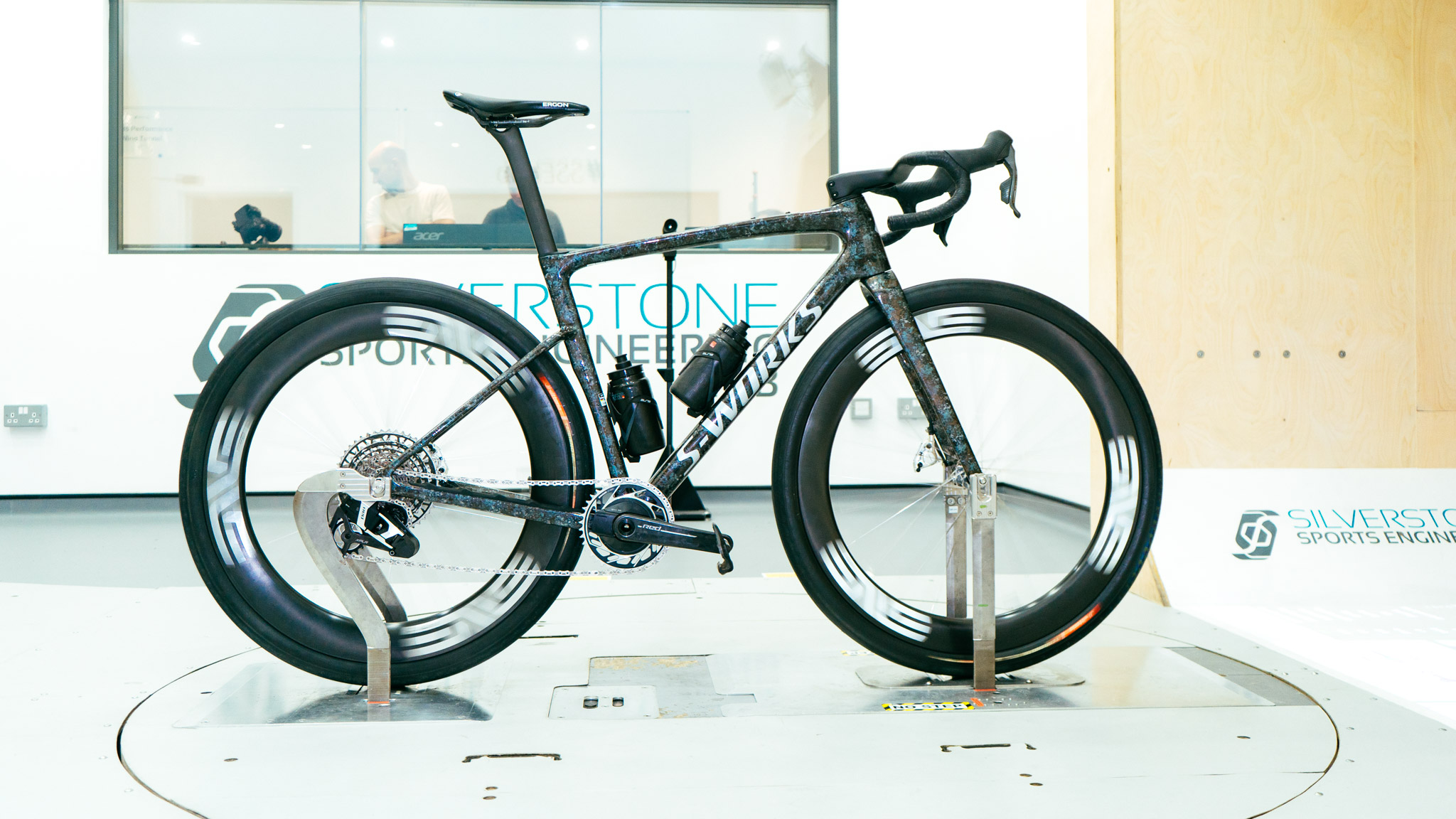 Specialized S-Works Crux tested in the wind tunnel