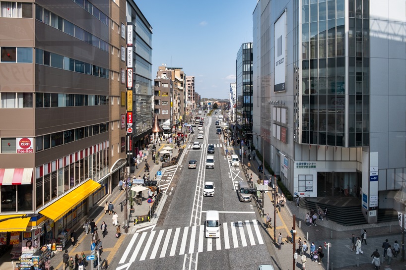 sculptural copper canopy tops micro-landmark community hub in tokyo by nikken sekkei - 1